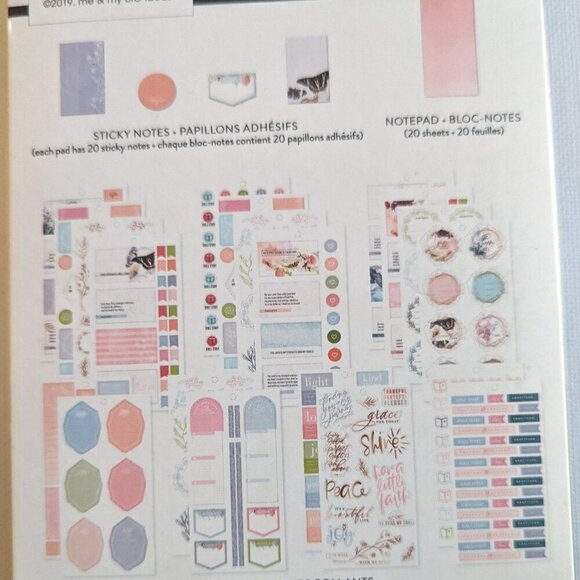 NWT 'Marvelous R Thy Works' 483p Happy Planner Accessory Pack Stickers Christian - Picture 3 of 6
